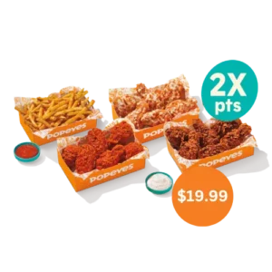 18Pc Wing Group Bundle  Price - Popeyesmenuusa.com