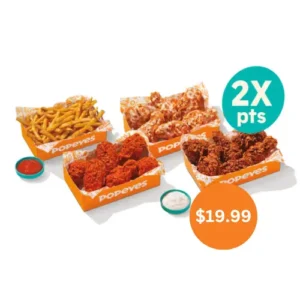 18Pc Wing Group Bundle Bone-in Price - Popeyesmenuusa.com