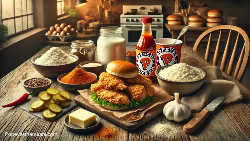 Popeyes Fried Chicken Recipe