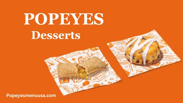 Popeyes Desserts - Popeyesmenuusa.com