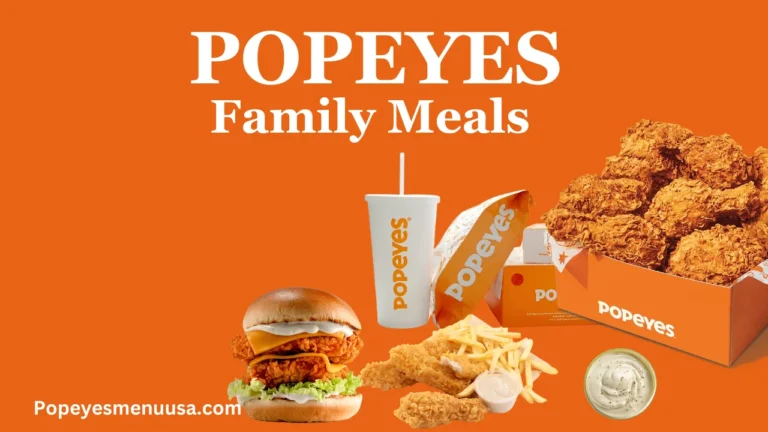 Popeyes Family Meals - Popeyesmenuusa.com