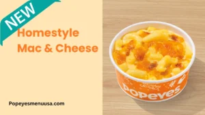 Popeyes Homestyle Mac and Cheese