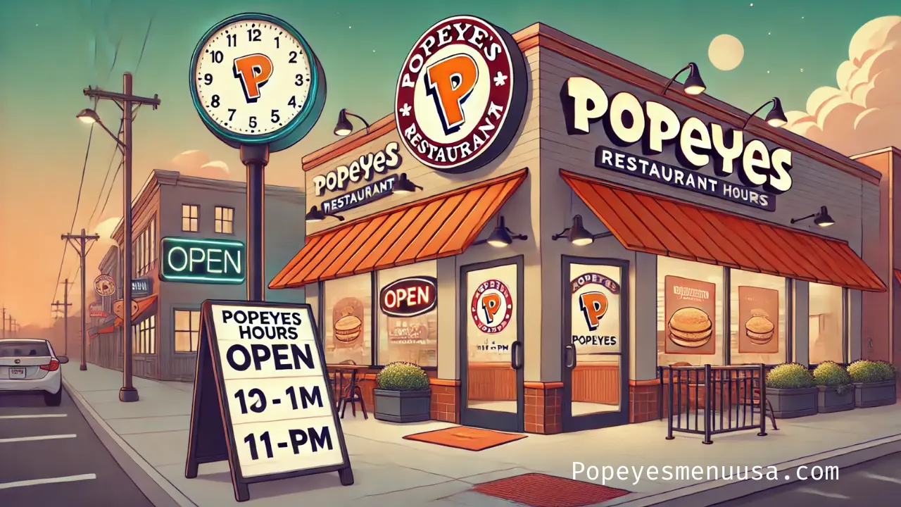 Popeyes Hours