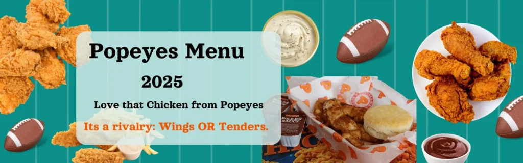 Popeyes Menu Hero Section 1