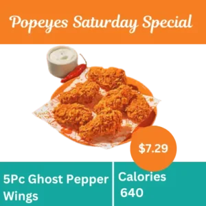 Popeyes Saturday Special