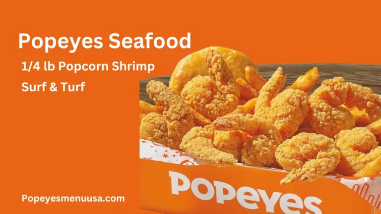 Popeyes Seafood - Popeyesmenuusa.com