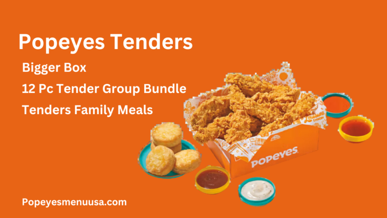 Popeyes Tenders - PopeyesMenuUSA.com