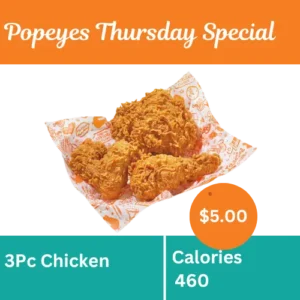 Popeyes Thursday Special