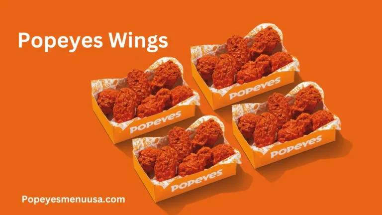 Popeyes Wings - Popeyes Menu USA