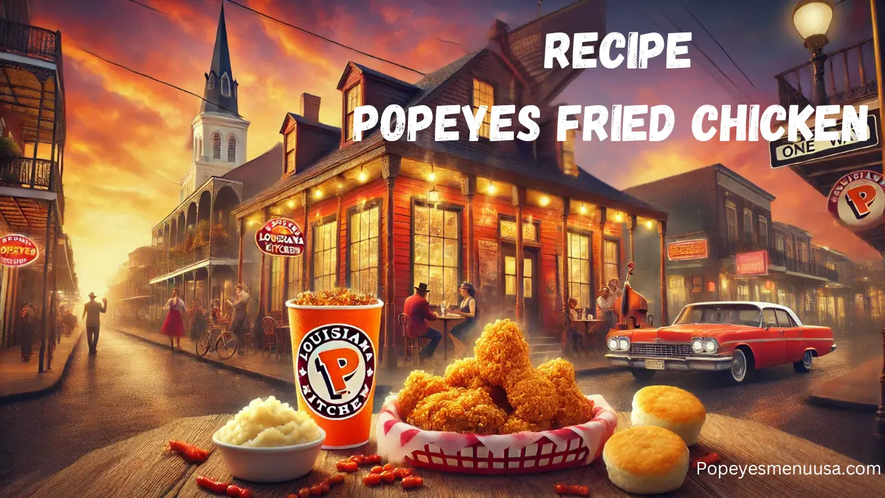 Popeyes Fried Chicken Recipe