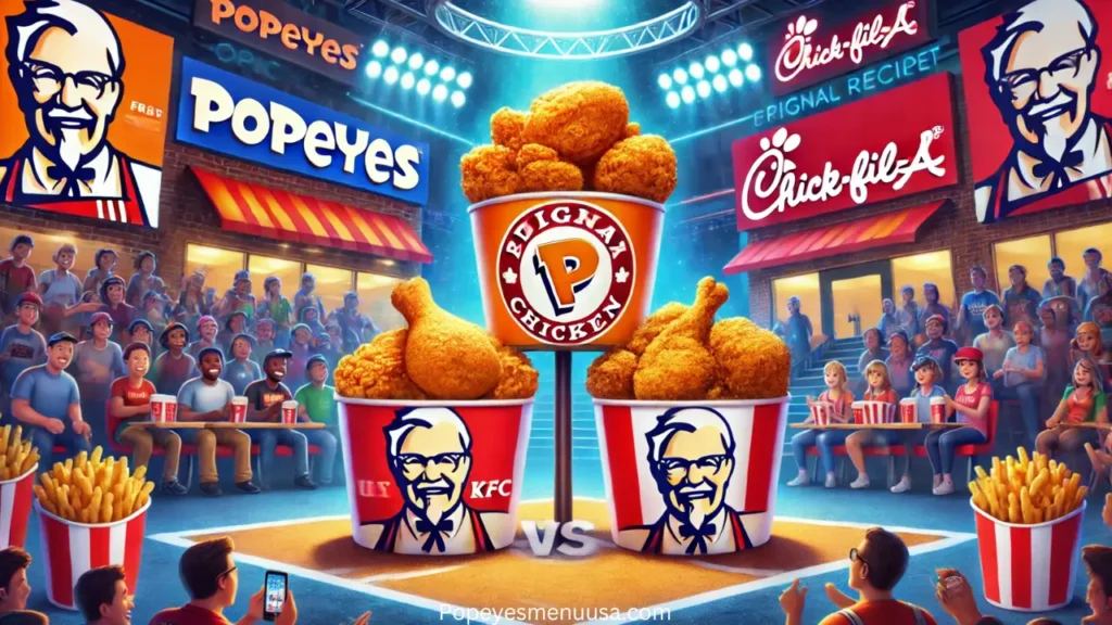 Popeyes vs KFC vs Chick Fil A