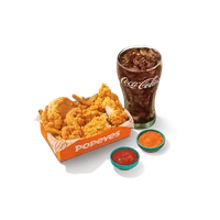 Popeyes Menu with Latest Prices | Updated May 2026 21 Popeyes 4 Pc Butterfly shrimp and 2 pc Tenders combo