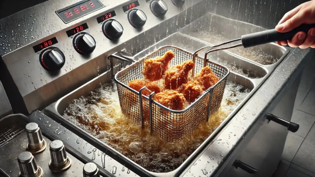 Fast Food Deep Frying Process