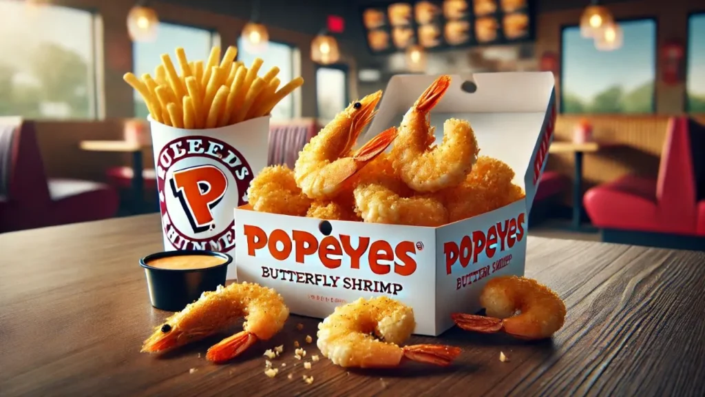 Popeyes Butterfly Shrimp Meal