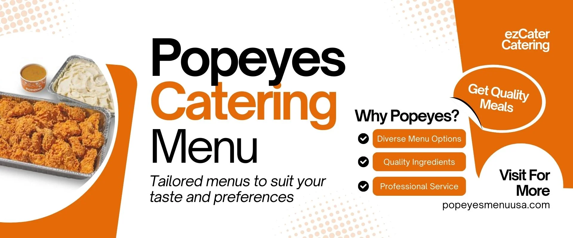 Popeyes Catering Menu