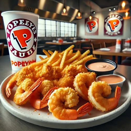 Serve and Enjoy the crispy Shrimp