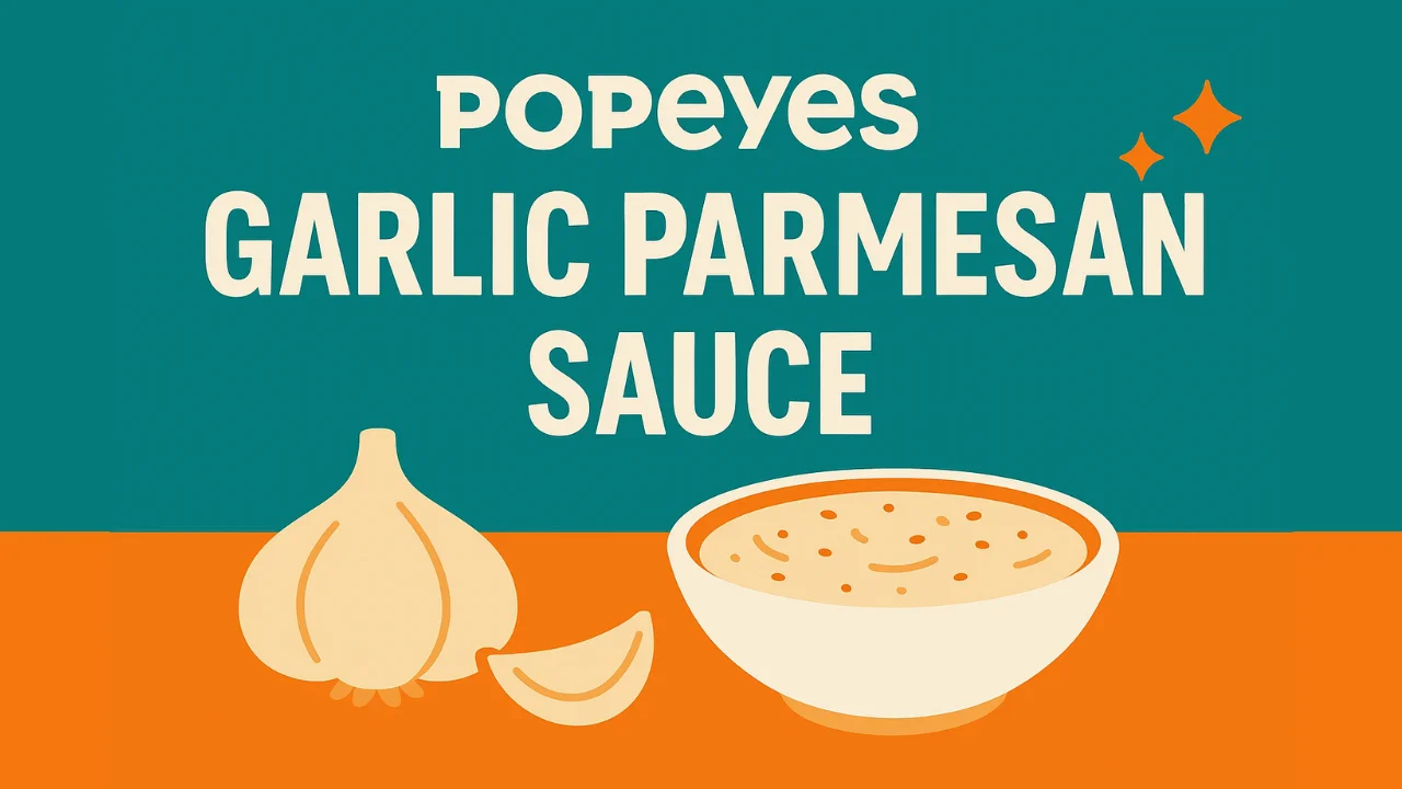 Popeyes Garlic Parmesan Sauce