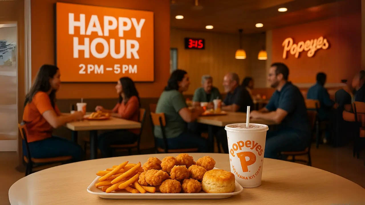 Popeyes Happy Hour