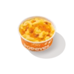 Popeyes Homestyle mac and cheese in Munchies menu
