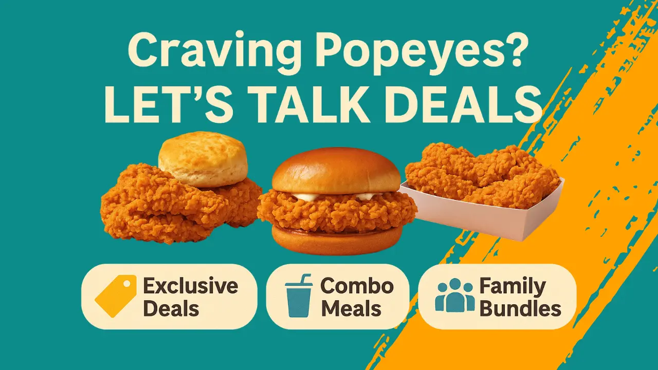 Popeyes Deals Feature Image