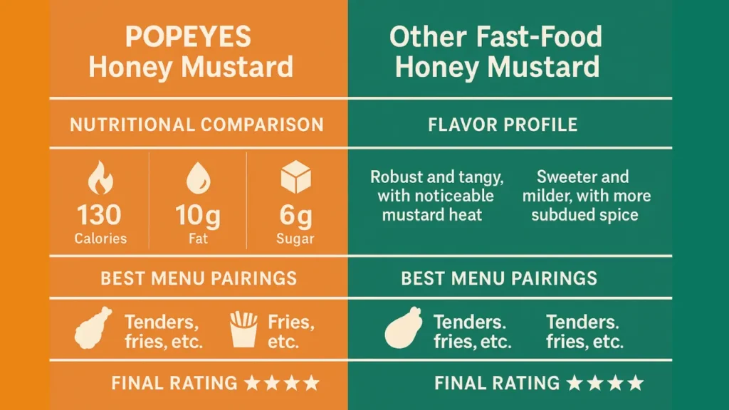 Popeyes Honey Mustard Sauce