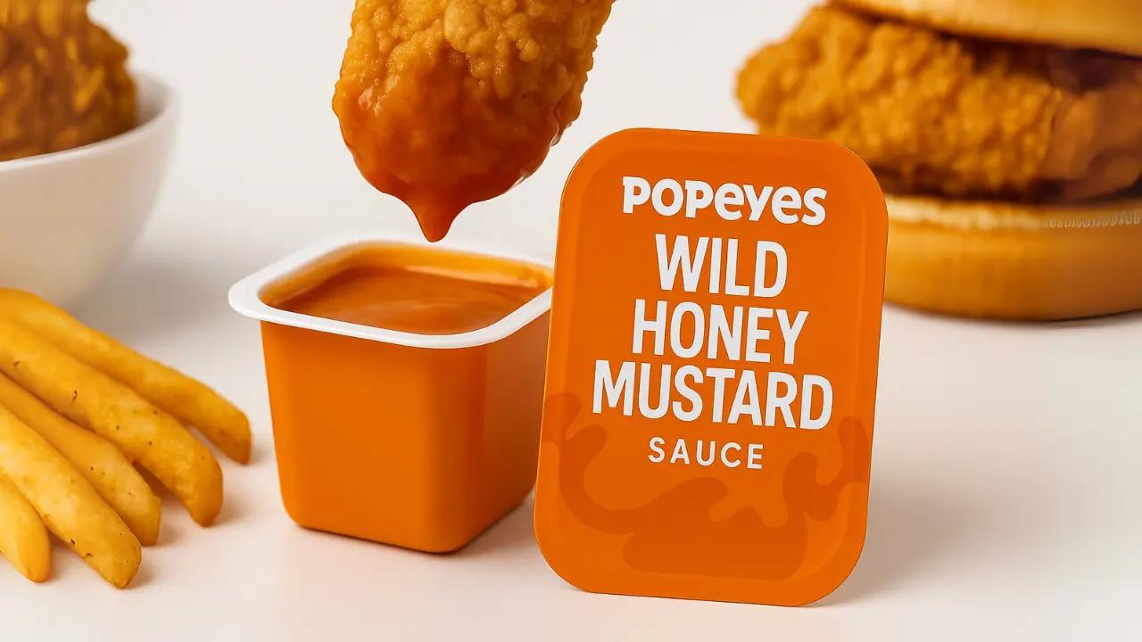 Popeyes Wild Honey Mustard Sauce Calories