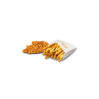 1 tender and fries