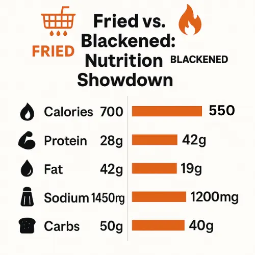 Popeyes blackened Chicken Sandwich Nutrition Facts