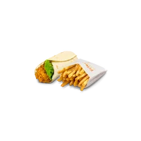 Savin' wrap and fries