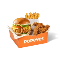 The deluxe Box meal