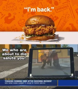 Popeyes chicken sandwich meme