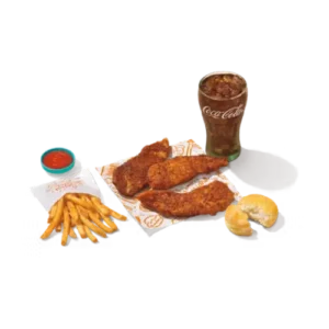 Popeyes Blackened Tenders Price, Calories & Recipe 2025 3 3 pc blackened chicken tenders combo