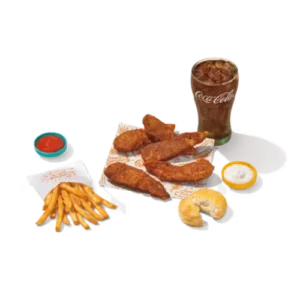 Popeyes Blackened Tenders Price, Calories & Recipe 2025 6 5 pc blackened chicken tenders combo