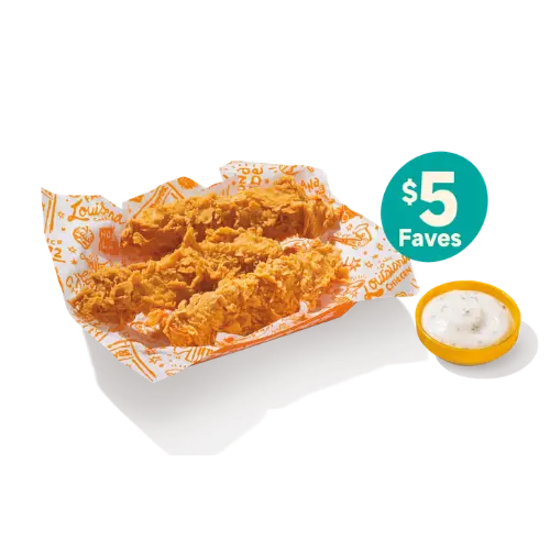 Popeyes Menu with Latest Prices | Updated July 2026 7 Popeyes $5 3pc tenders