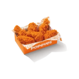 The Ultimate Popeyes Wings Menu with Latest Prices 2026 2 6Pc Bone-In Wings