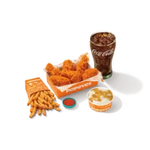 The Ultimate Popeyes Wings Menu with Latest Prices 2026 6 6Pc Bone-In Wings Large Combo