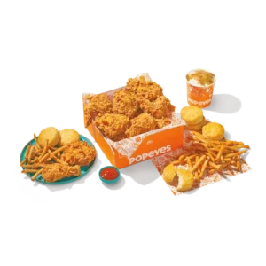 Popeyes Menu with Latest Prices | Updated July 2026 49 12pc Popeyes signature chicken Family Meal