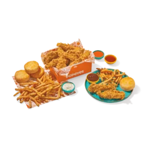 Popeyes Menu with Latest Prices | Updated July 2026 73 Popeyes 12pc tenders Family Meal
